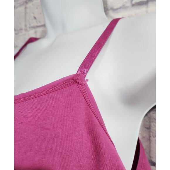 Lane Bryant Purple Adjustable Spaghetti Strap Tank Top 18 20 Lightweight Soft - Picture 2 of 4